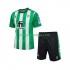 Camisola Real Betis Criança Equipamento Primeiro 2022-2023 Manga Curta